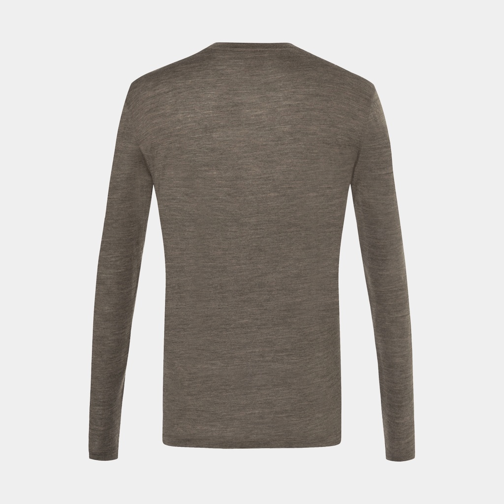 Snow Cabin Long Sleeves Wren Melange / Seneca / High Risk Red