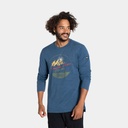 Snow Cabin Long Sleeves Wren Melange / Seneca / High Risk Red (copie)