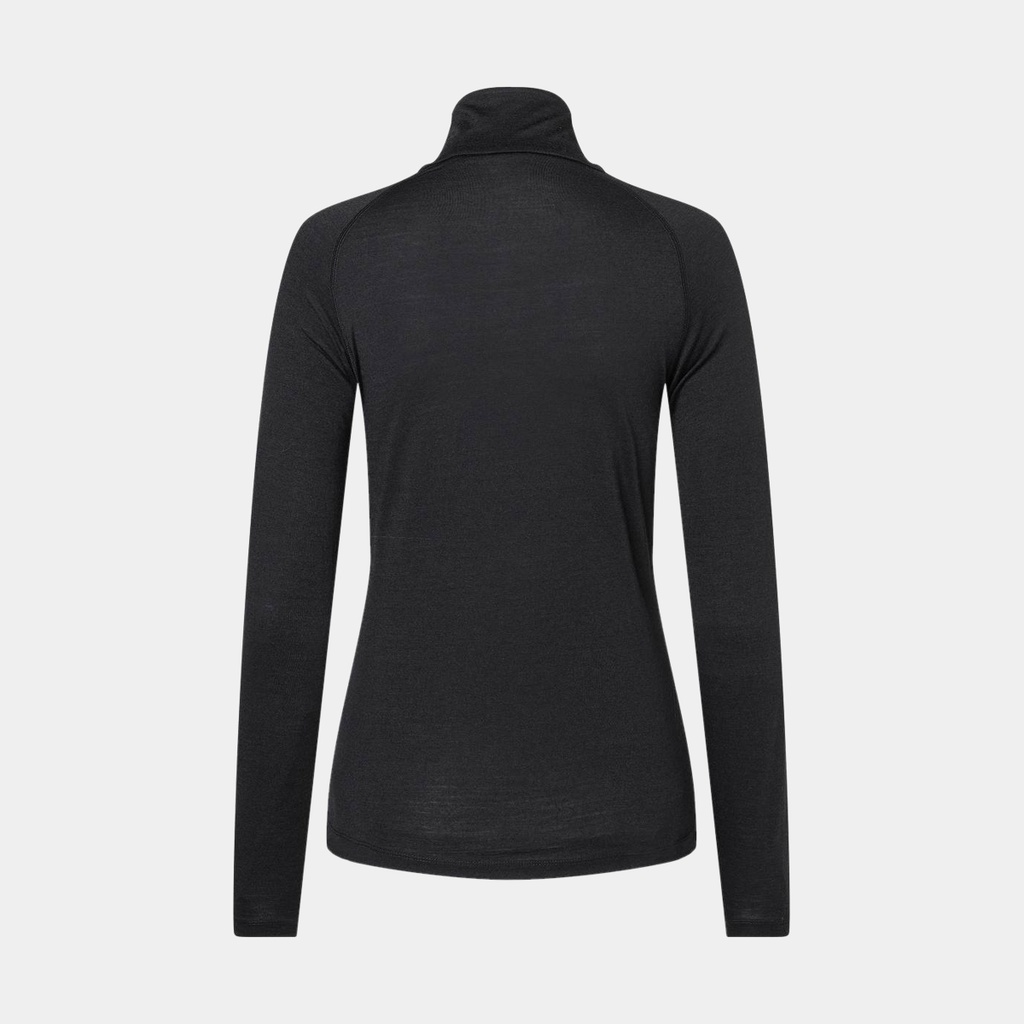 Base 1/4 Zip 175 Women Jet Black