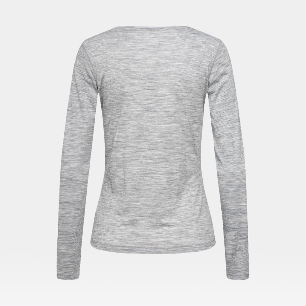 Base Long Sleeves 140 Women Ash Melange