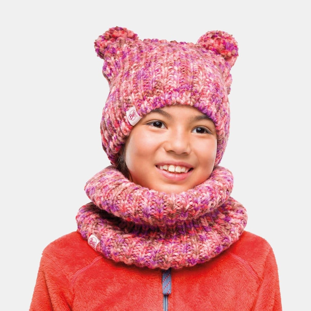 Knitted & Polar Hat Kids Gella Pump Pink (copie)