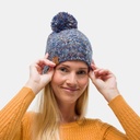 Knitted & Polar Hat Margo Blue
