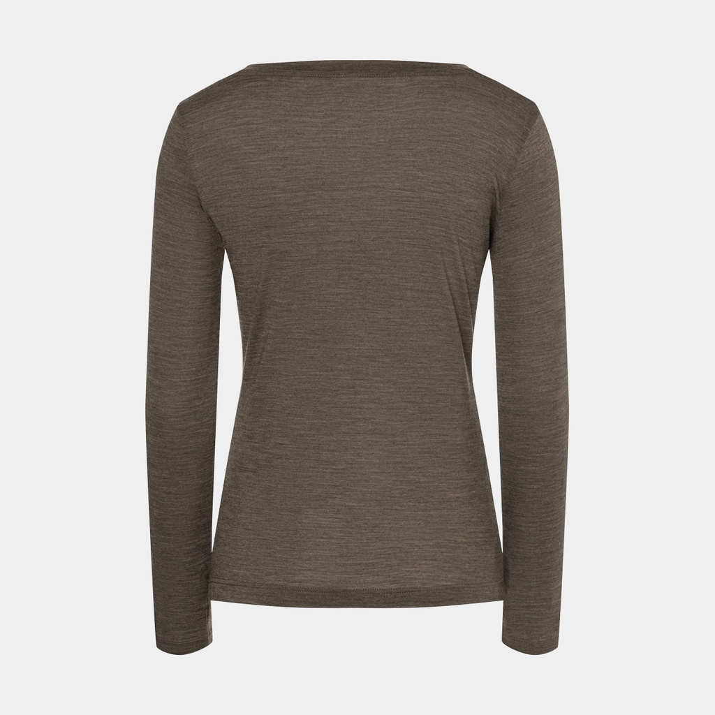 Cross Country Long Sleeves Women  Wren Melange / Oyster Grey