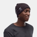 Knitted & Polar Hat Solid Black
