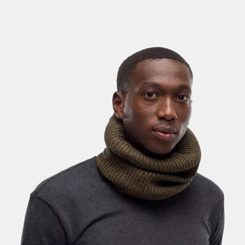 Knitted & Polar Neckwarmer Lyne Bark