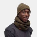 Knitted & Polar Neckwarmer Lyne Bark