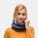 Knitted & Polar Neckwarmer Margo Blue