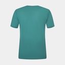 Beanie Tee (2022) Hydro Melange / Aurora Red