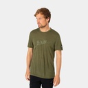 Hiking Tee Olive Night Melange / Celadan Green