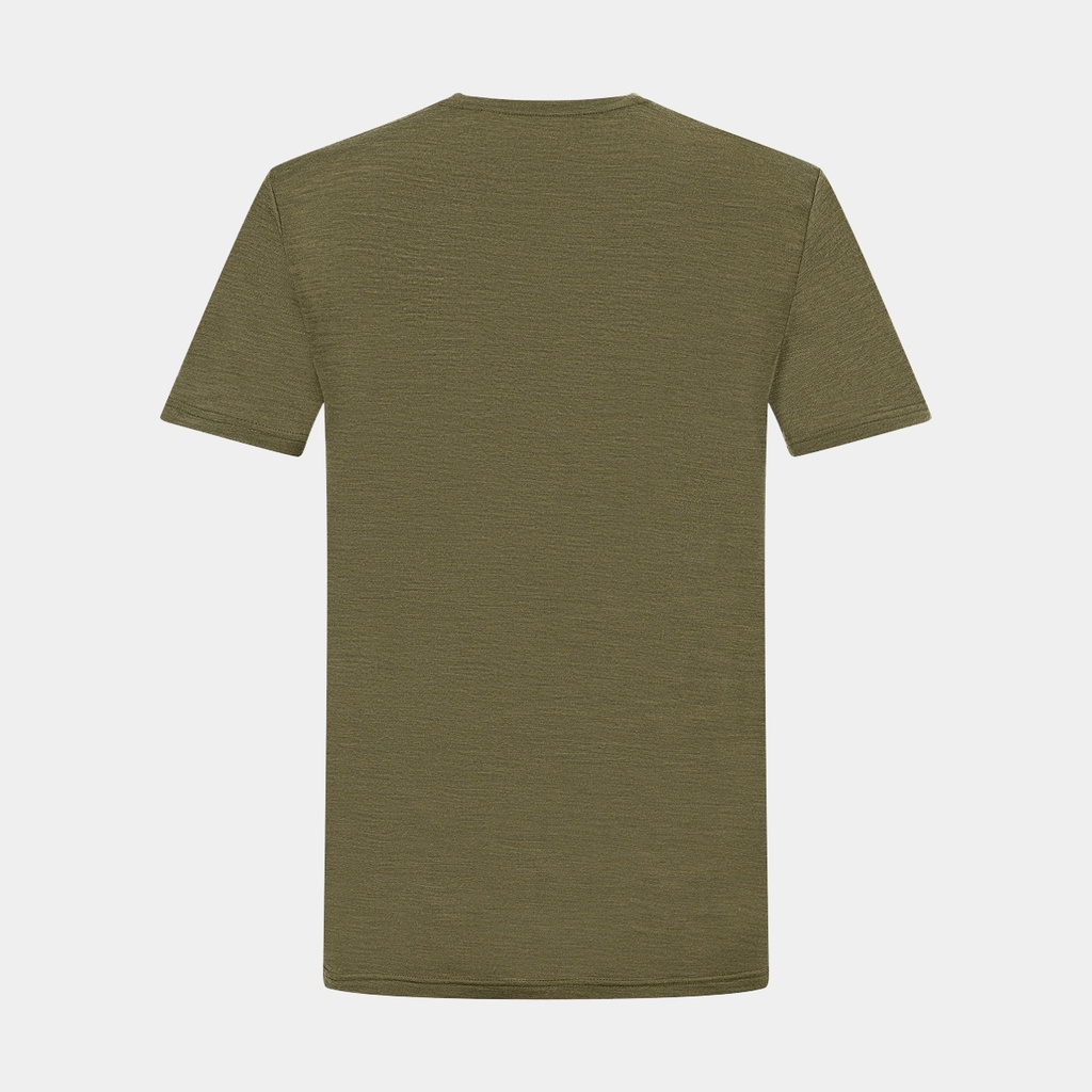 Hiking Tee Olive Night Melange / Celadan Green