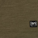 Logo Tee Blue Iris Melange / Jet Black (copie)