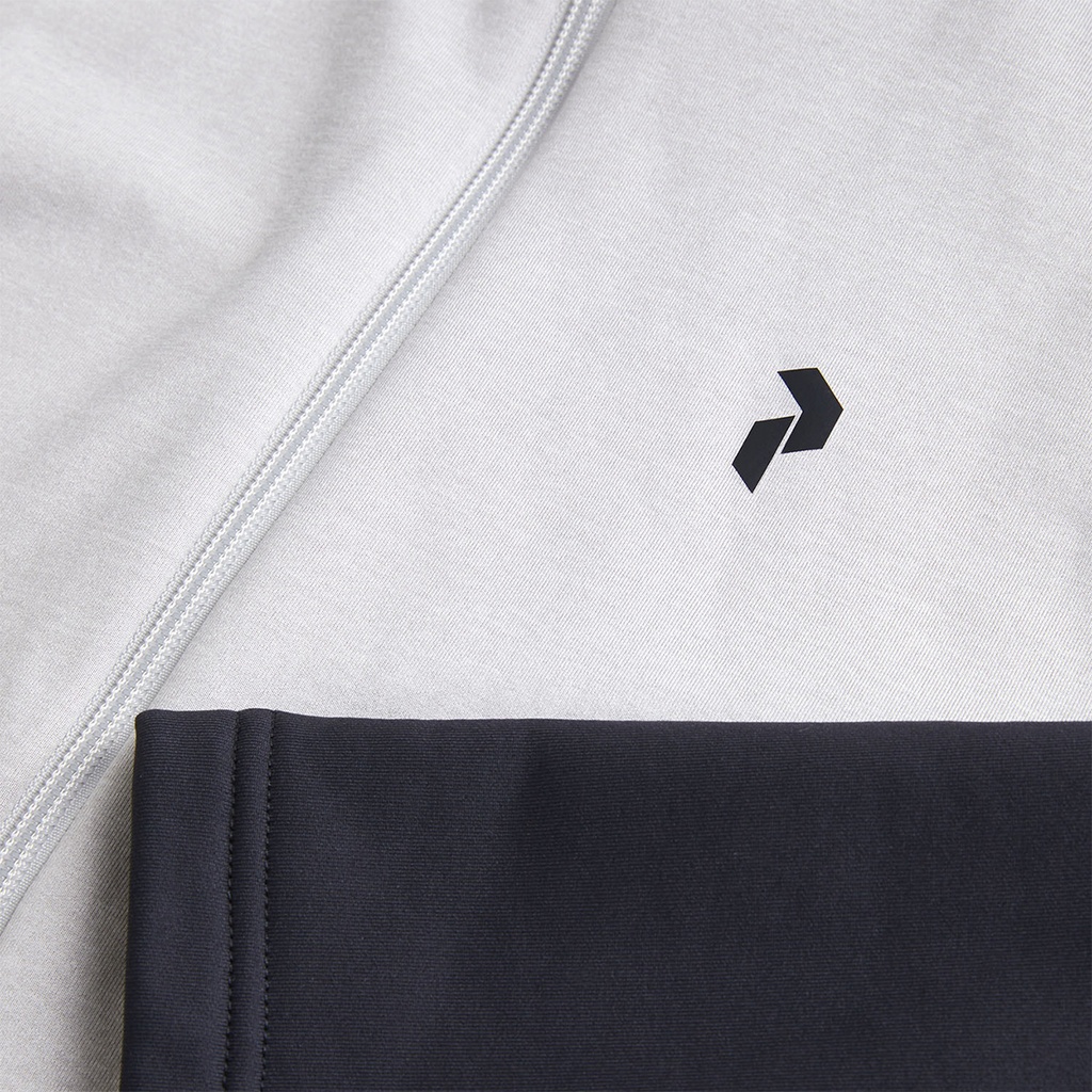 Rider Zip Hood Jacket (2022) Med Grey / Melange Black