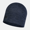 Midweight Merino Wool Hat Night Blue Melange