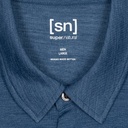 Travel Polo Dark Denim Melange