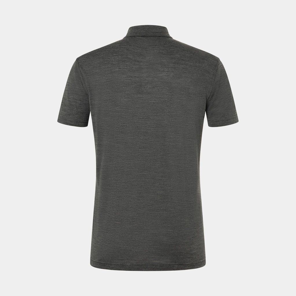 Travel Polo Pirate Grey Melange
