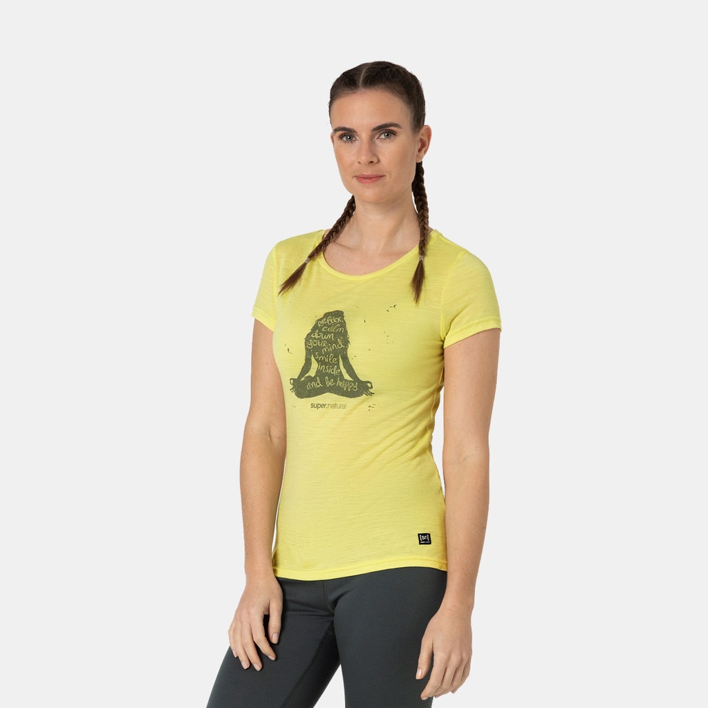 Calm Down Tee Women Charlock / Sage