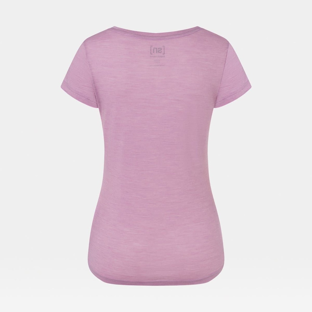 Calm Down Tee Women Dawn Pink Melange / Fairytale