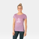 Calm Down Tee Women Dawn Pink Melange / Fairytale