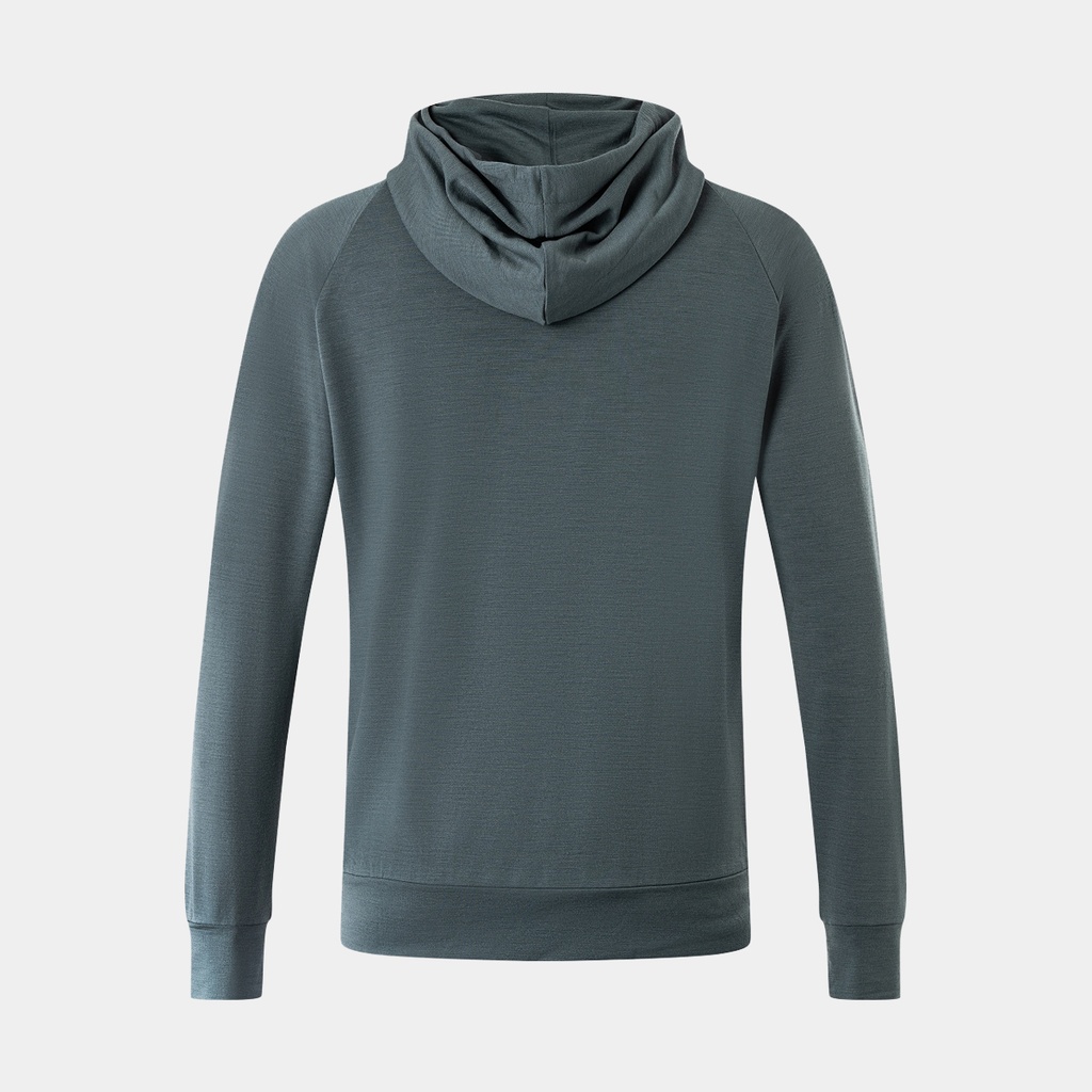 Essential Zip Hoodie Dark Denim Melange (copie)