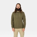 Knit Hoodie Olive Night