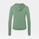 Essential Zip Hoodie Women Jet Black Melange (copie)