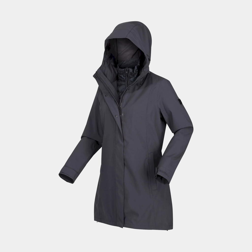 Denbury III 3in1 Jacket Women Seal Grey / Seal Grey