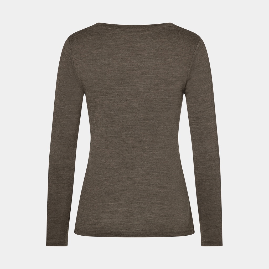 Essential I.D. Long Sleeves Women  Wren Melange / Oyster Grey