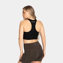 Liquid Flow Top Women Jet Black