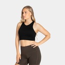 Liquid Flow Top Women Jet Black