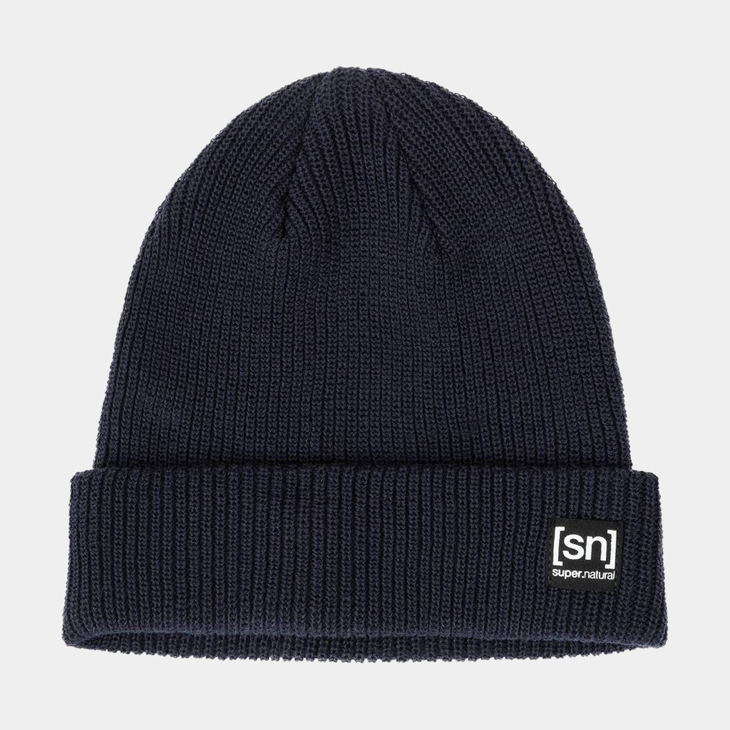 Merino Basic Beanie Blue Iris