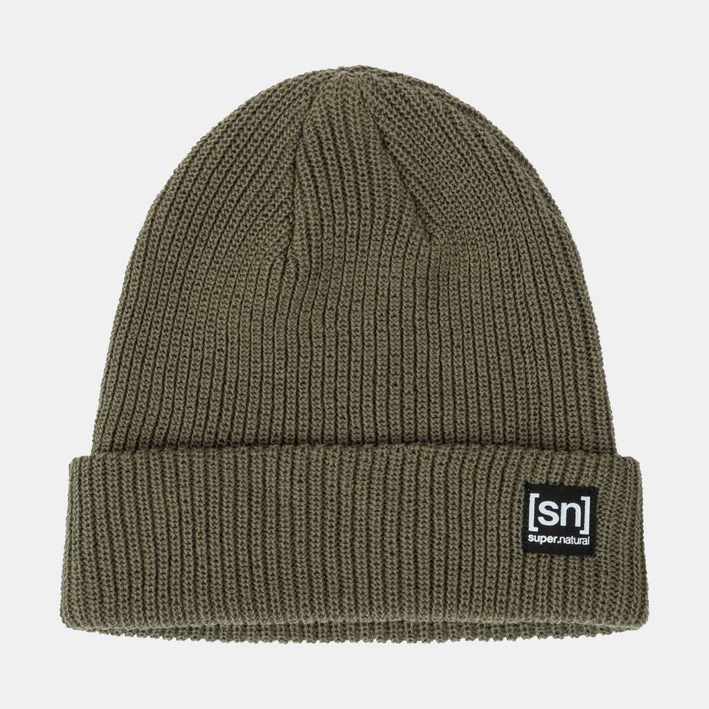 Merino Basic Beanie Olive Night