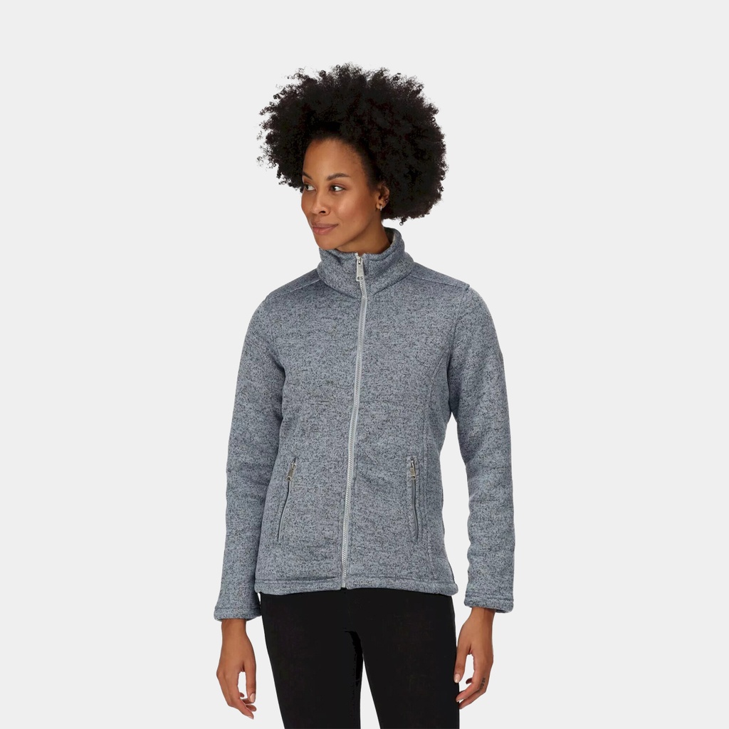Razia II Fleece Women Ice Grey / Lite Vanille