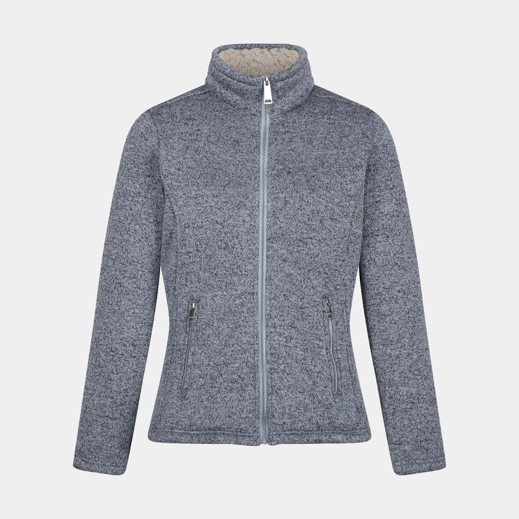 Razia II Fleece Women Ice Grey / Lite Vanille