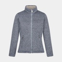 Razia II Fleece Women Ice Grey / Lite Vanille