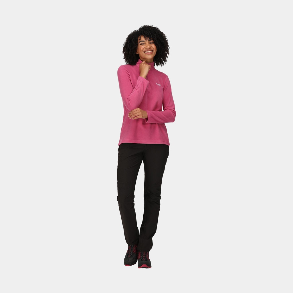 Sweetheart Half Zip Lightweight Fleece Women Violet