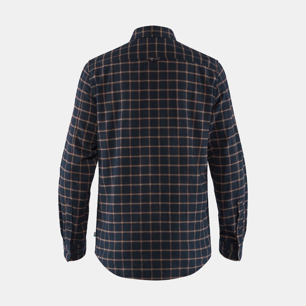 Övik Flannel Shirt Dark Navy