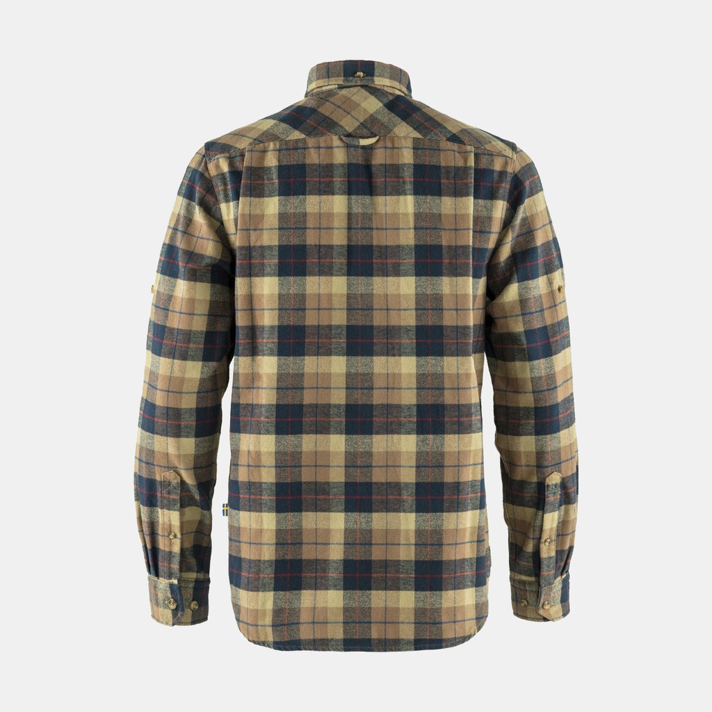Singi Heavy Flannel Shirt Dark Sand