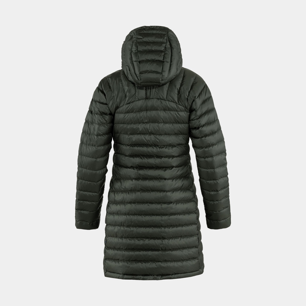 Snow Flake Parka Women Deep Forest