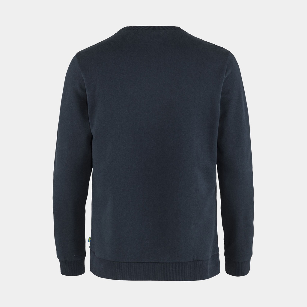 Fjällräven Logo Sweater Dark Navy