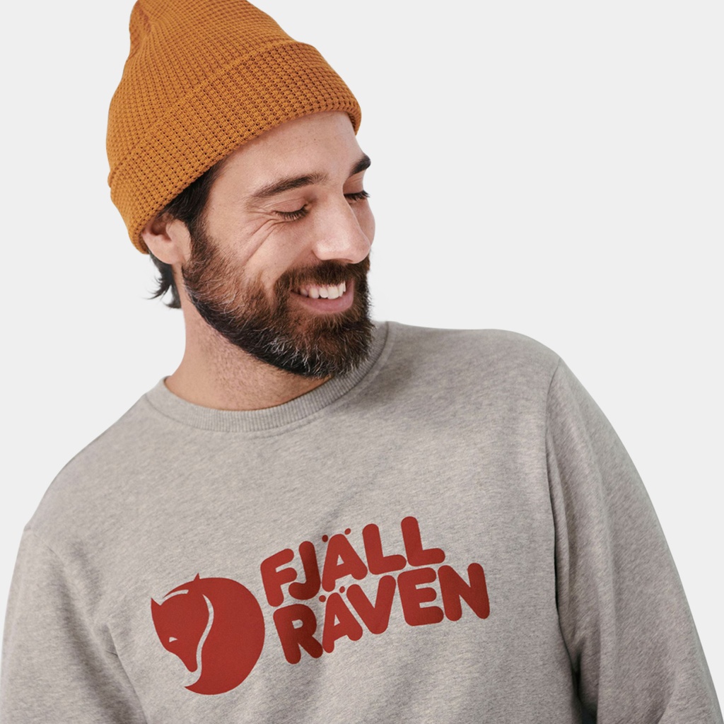 Fjällräven Logo Sweater Grey / Melange