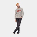 Fjällräven Logo Sweater Grey / Melange