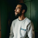 Lada Round-Neck Sweater Chalk White