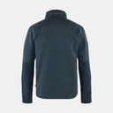 Övik Fleece Zip Sweater Navy