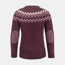 Övik Knit Sweater Women Dark Garnet
