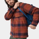 Ovik Lite Padded Shirt Autumn Leaf / Dark Navy