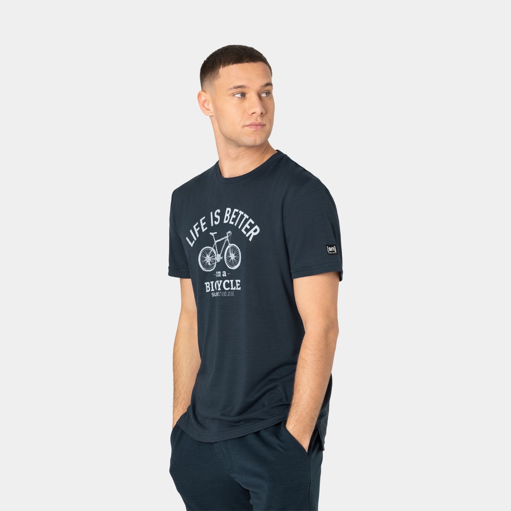 Better Bike Tee Illuminating / Indian Teal (copie)