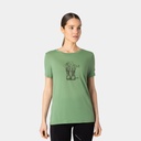 Blossom Boots Tee Loden Frost / Stone Grey