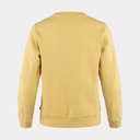 Fjällräven Logo Sweater Women Mais Yellow