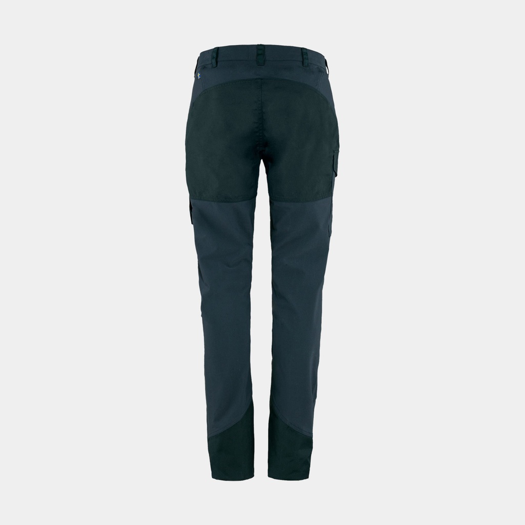 Nikka Trousers Curved Women Dark Navy