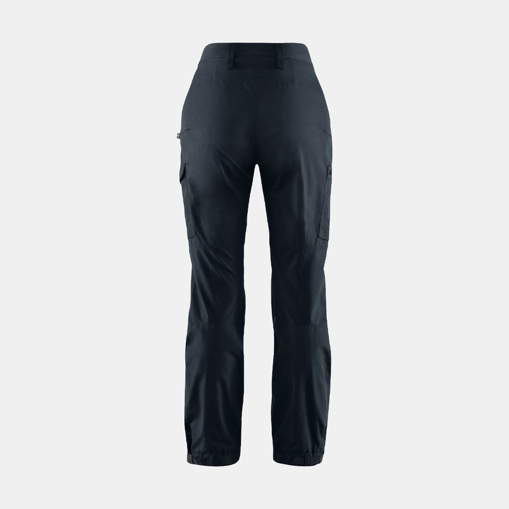 Kaipak Pants Curved Women Dark Navy